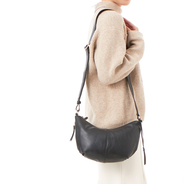 ピークスピーク PEAKS PEAK / 牛革パッチワーク口折れ2wayショルダー