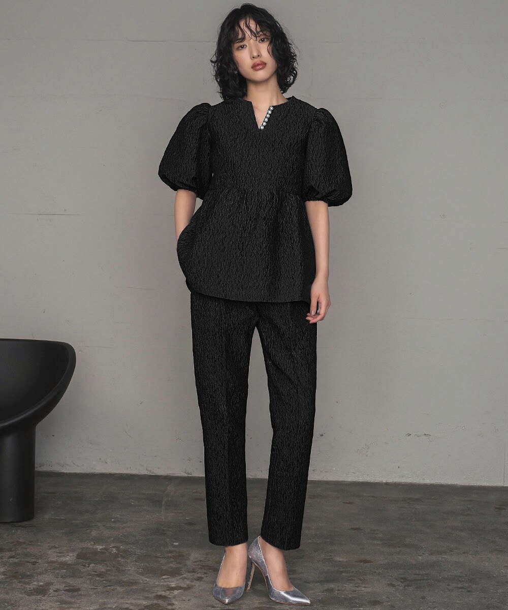 結婚式 パンツドレス