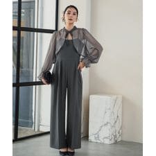 結婚式 パンツドレス