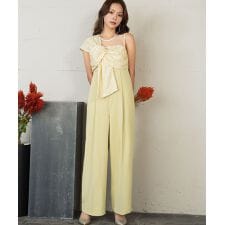 結婚式 パンツドレス