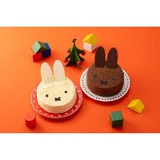食通グルメ（産直）(syokutugurume(sanchoku))の【12月21日(日) お届け】ミッフィー＆メラニー チーズとショコラのクリスマスケーキ