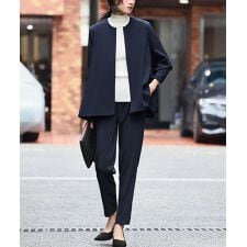 フロリア(Flolia)のセットアップ スーツ フォーマル セレモニー ビジネス ジャケット テーパードパンツ 【洗える】