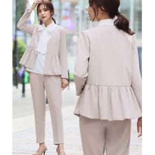 フロリア(Flolia)の【洗える】スーツ セットアップ