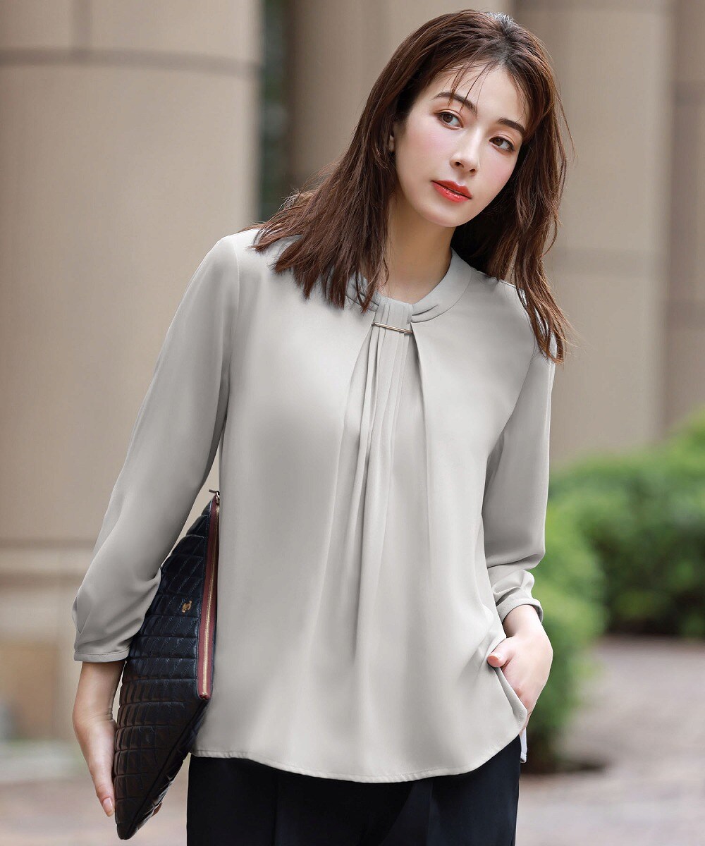 洗える】ボウタイ風2wayブラウス | フロリア(Flolia) | マルイウェブ