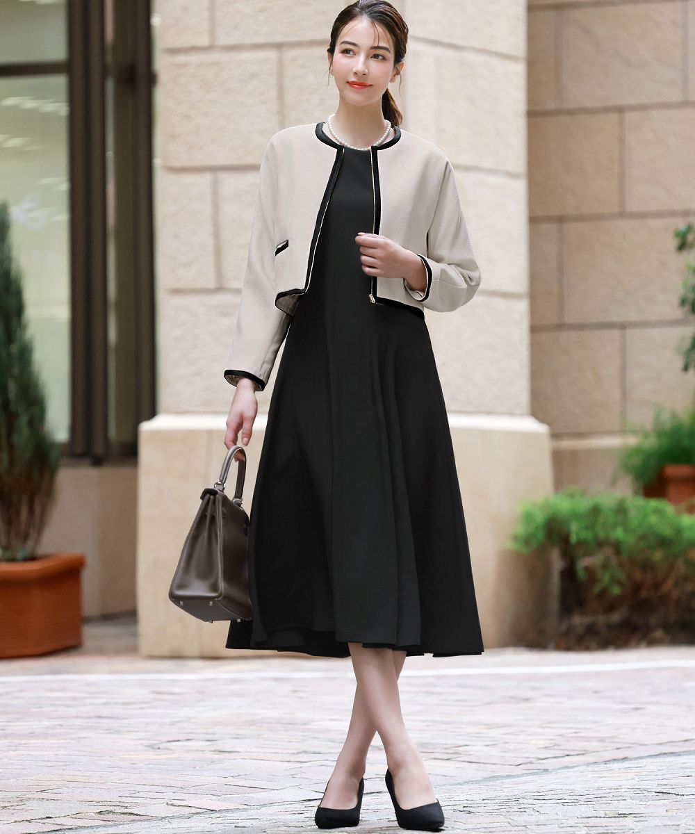 ワンピース＆ジャケットアンサンブルセットアップフォーマルセレモニー