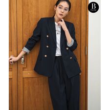 フロリア(Flolia)の【洗える】スーツ セットアップ【パンツタイプが選べる】