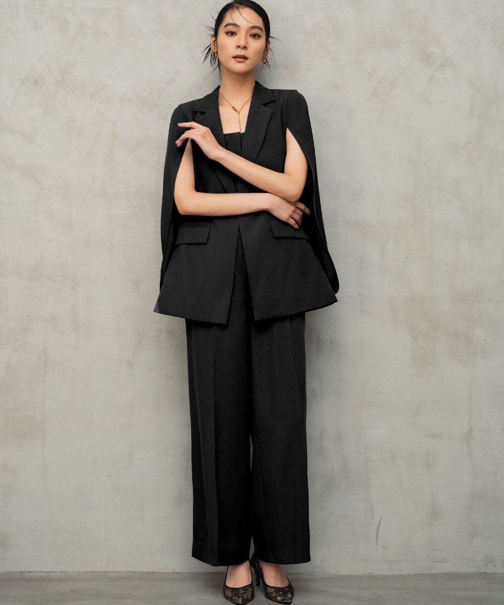 結婚式 パンツドレス