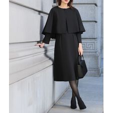 フロリア(Flolia)の【喪服 礼服】【洗える】ワンピース スーツ セットアップ