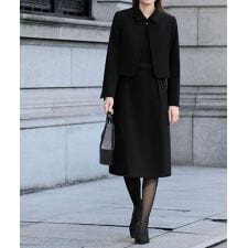 フロリア(Flolia)の【喪服 礼服】【洗える】スーツ セットアップ