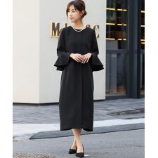 【喪服・礼服】フォーマルワンピース ブラックフォーマル セレモニー 卒業式 入学式