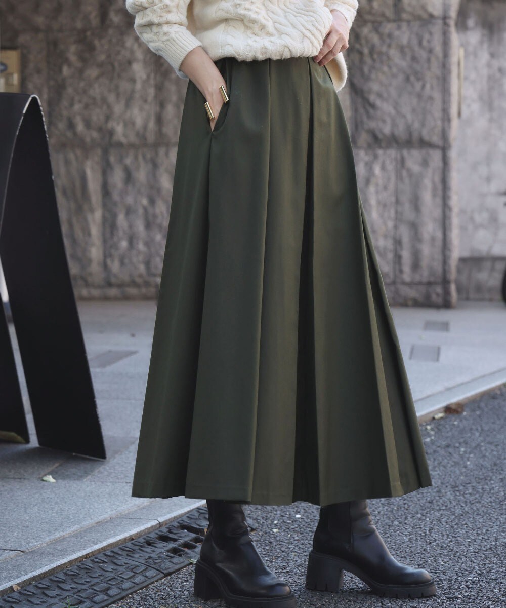 ボックスプリーツ ロング スカート | エルフランク(ELFRANK) | マルイ