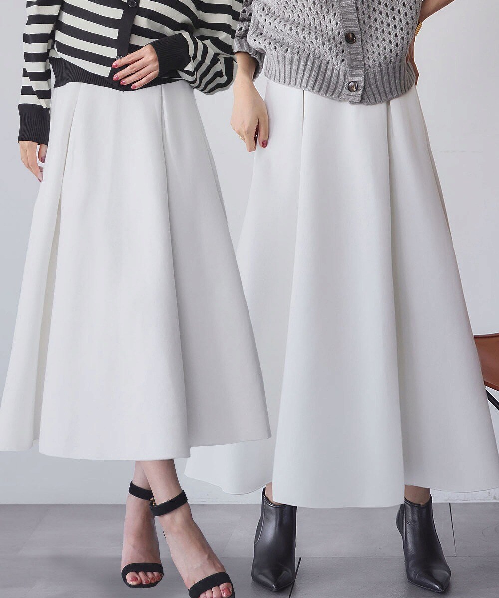 低身長サイズあり】ダンボール ロング フレア スカート | エルフランク