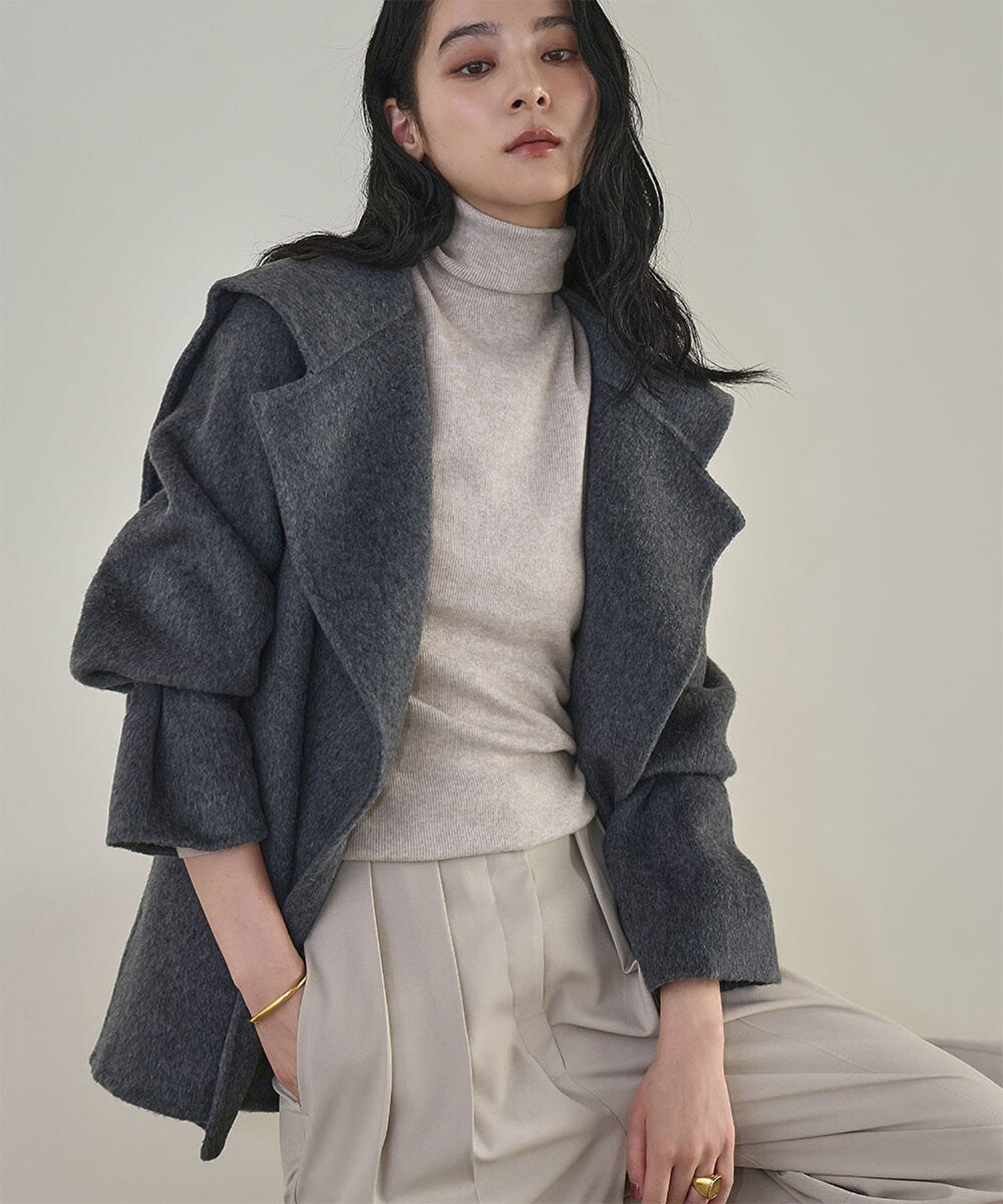 ハミルトン ウール リバー ミディ コート ◇ | シップス(SHIPS