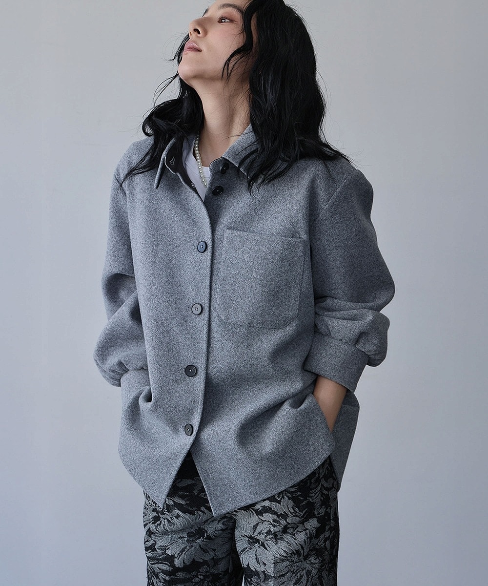 フリルネック ギャザーブルゾン | スローブ イエナ(SLOBE IENA