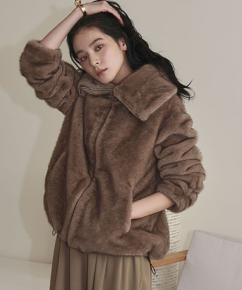 REVER FAUX ファーコート | マウジー(MOUSSY) | マルイウェブチャネル