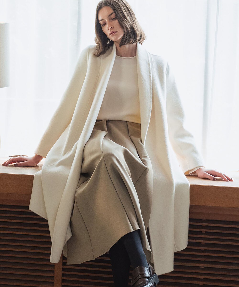 Bellandi SUPER130 コクーン ショート コート ◇ | シップス(SHIPS