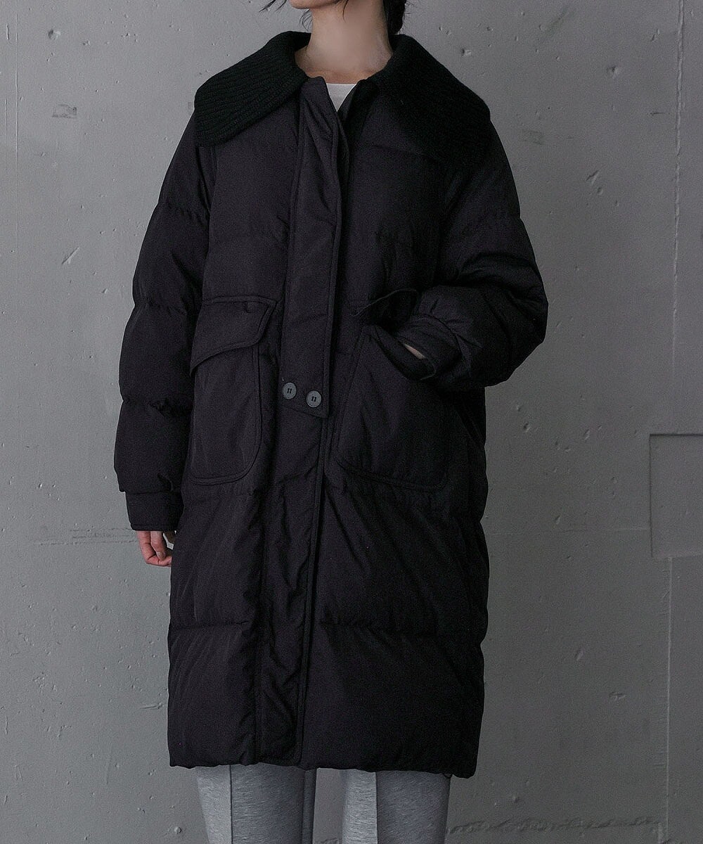 ◇【WEB限定】【TAION/タイオン】別注ミリタリーリバーシブルロング