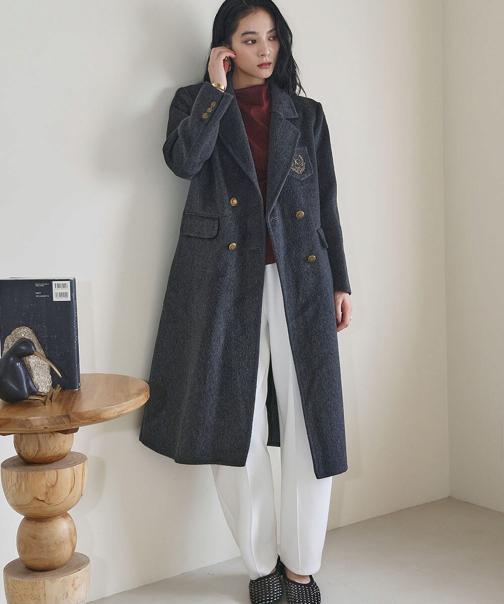 エフデ カシミヤ 100 ロングコート エフデ ef-de ロングコート 