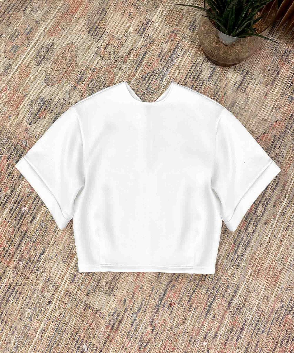 [�}���C]�y2026SS�z�V���[�g�� �h���}���X���[�u �g�b�v�X�y�􂦂�z/�G���t�����N�iELFRANK�j �I�t�z���C�g