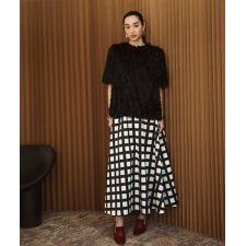 【2026SS】前後2WAY／フェザーライクハーフスリーブジャケット オフィス フォーマル