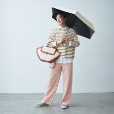 オールウェザーミニマル／プレーンカラー ミニ 折りたたみ傘/晴雨兼用