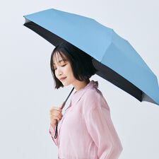 オールウェザーミニマル／プレーンカラー ミニ 折りたたみ傘/晴雨兼用