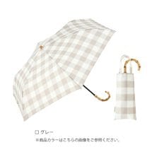 チェック トートバッグ ミニ 折りたたみ傘/日傘 