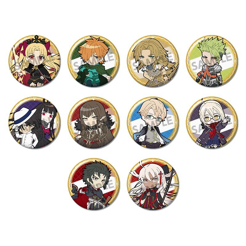 ぴくりる！FGO トレーディング缶バッジ vol.9（10個入り1BOX