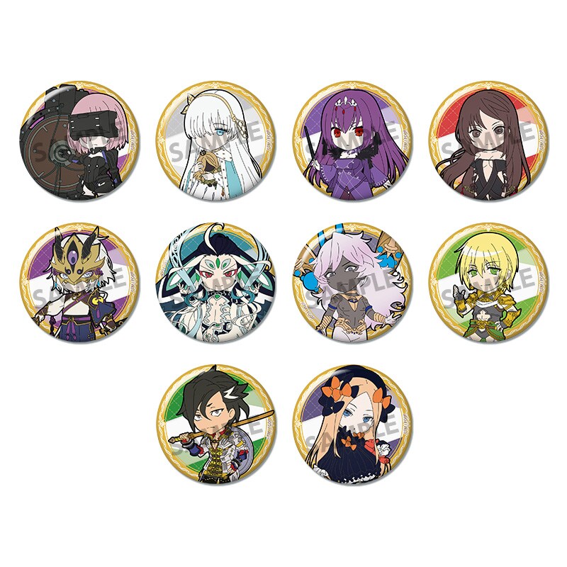 FGO 藤堂 缶バッジ 10個セット ぴくりる！FGO トレーディング缶バッジ vol.10（10個入り1BOX