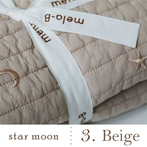 [�}���C]mela-B | ibul mat [�C�u���}�b�g] Star&moon 70×100cm/�����r�[�imela-B�j Beige