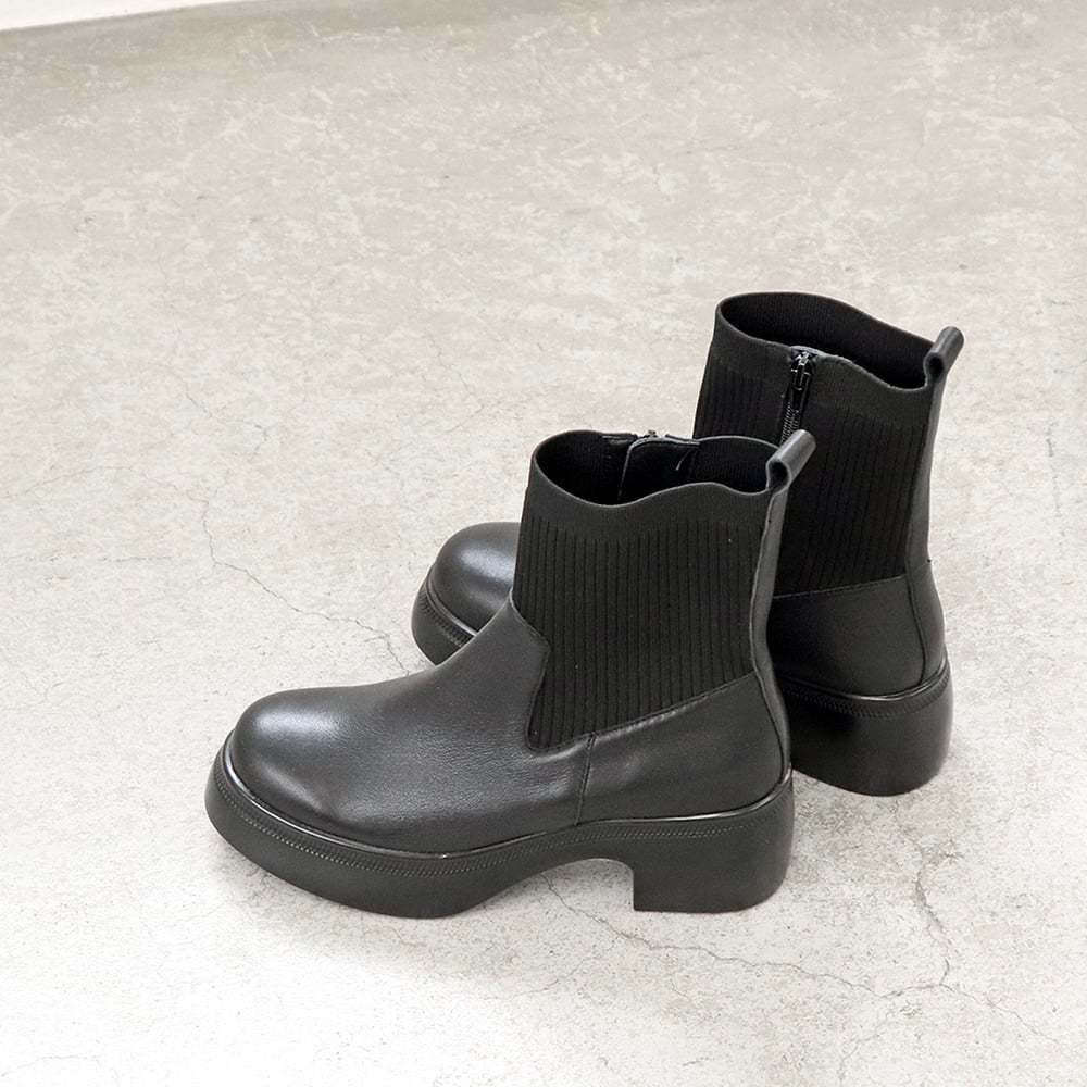 25秋冬新作]撥水｜厚底リングブーツ | エーエヌワイオー(ANYO