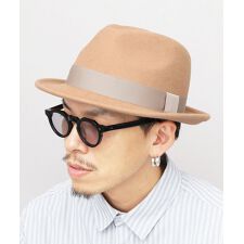 ウールフェルト スタンダード スナップブリム 中折れハット