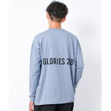 バックロゴ長袖Tシャツ ロンT トップス カットソー