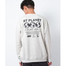 RT PLANET裏毛トレーナー