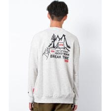 BREAK TIME裏毛トレーナー