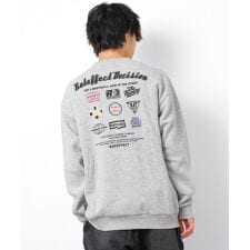 MOMENT裏毛起毛トレーナー