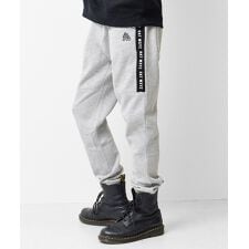 裏起毛ラインロゴスウェットパンツ