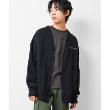 裏起毛ビッグカーディガン