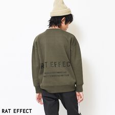 裏起毛バックロゴビッグトレーナー