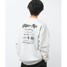 裏起毛ARTWORKスーパービッグトレーナー