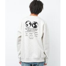 裏起毛RAT EARTHスーパービッグトレーナー