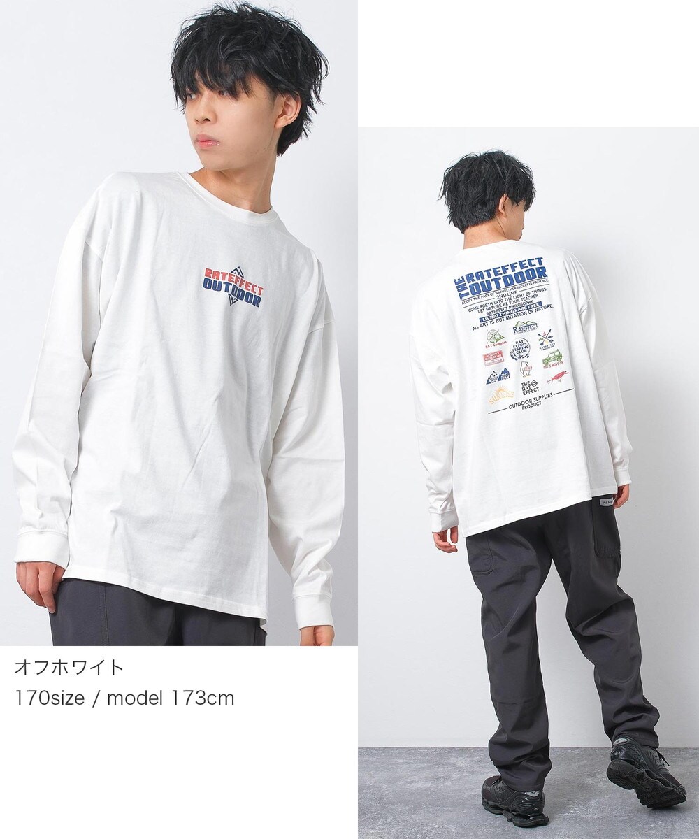 [�}���C]RAT OUTDOOR SUPER BIG �����OT�V���c �g�b�v�X ����T ���� �������/���b�g�G�t�F�N�g�iRAT EFFECT�j �I�t�z���C�g