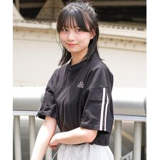 袖ラインバルーンTシャツ