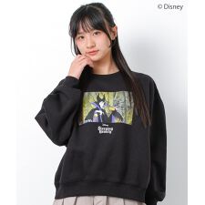 ディズニー ヴィランズ 裏起毛プリントトレーナー