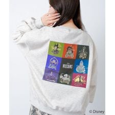ディズニー ヴィランズ キャラクターボックス裏起毛トレーナー
