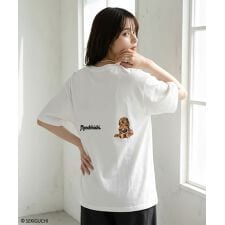 モンチッチ プリントTシャツ Monchhichi 半袖 トップス カットソー