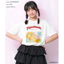 モンチッチ プリントTシャツ Monchhichi 半袖 トップス カットソー