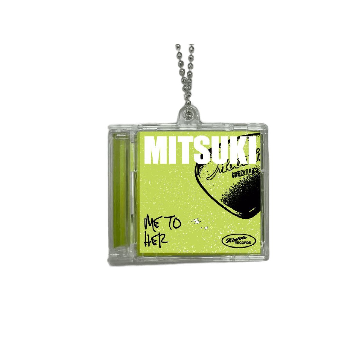 気になってる人が男じゃなかった　CD風キーホルダー-Me To Her-