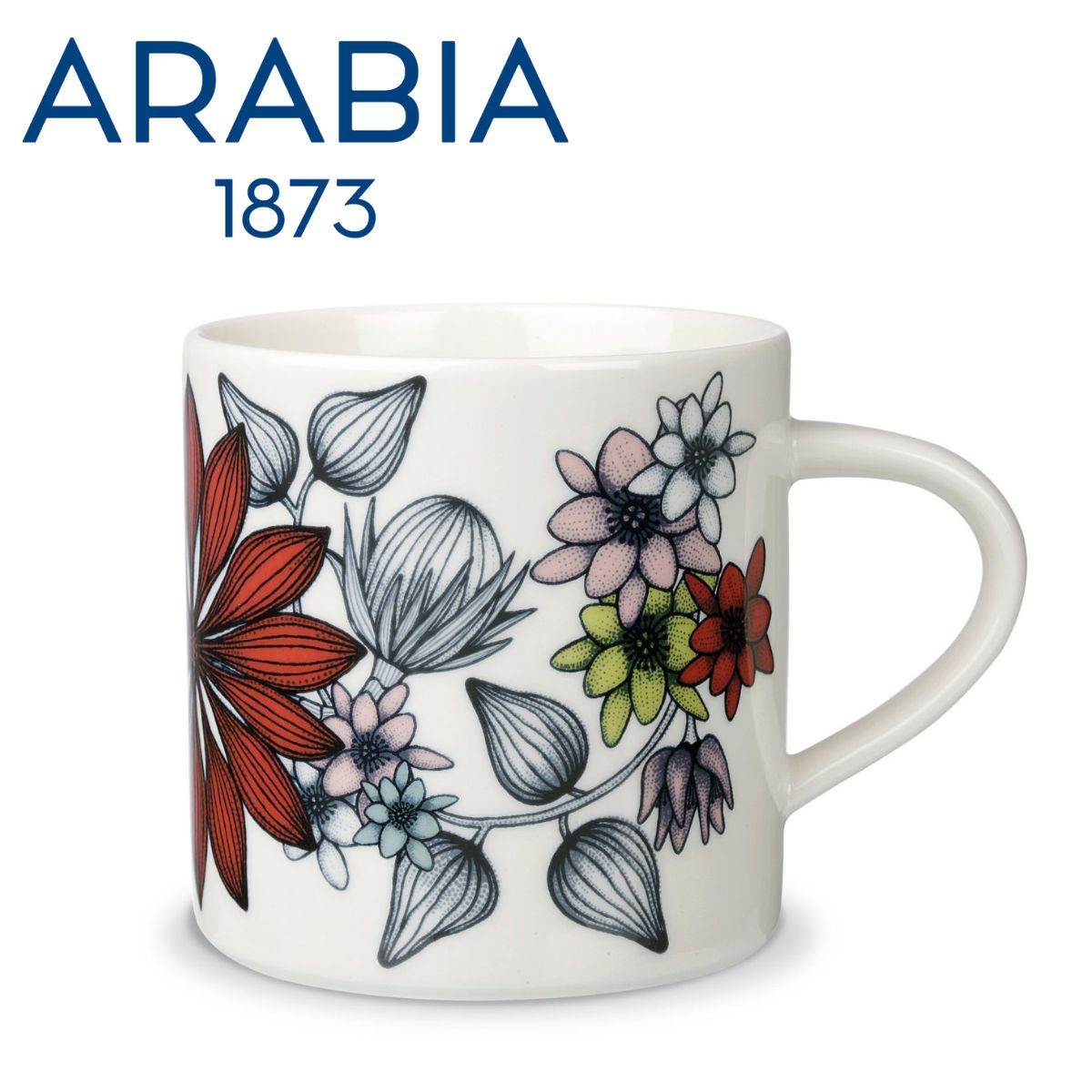 お値下げ　　アラビア ルノ サマーレイ　マグカップ　コーヒー　ティーカップ 楽天市場】アラビア ルノ サマーレイ マグカップ 350ml ARABIA Runo