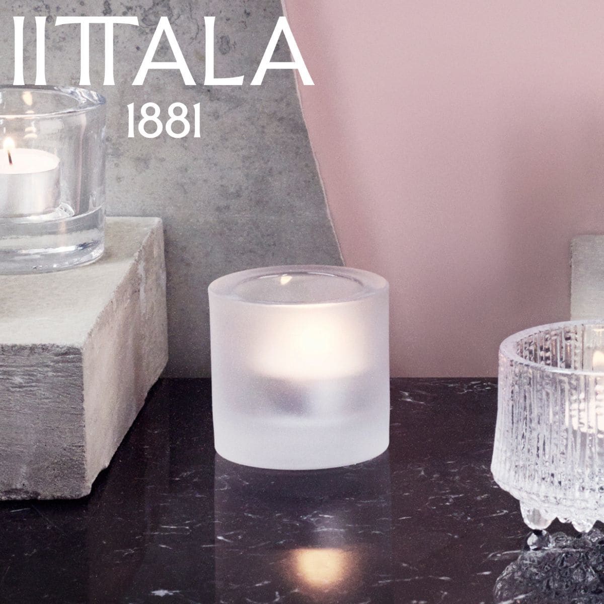 公式] イッタラ キビ キャンドルホルダー フロスト | イッタラ(IITTALA